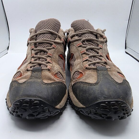 Merrell Chameleon Gore Tex XCR Mens 11.5 Gray Orange Waterproof Hiking Shoes main image 5